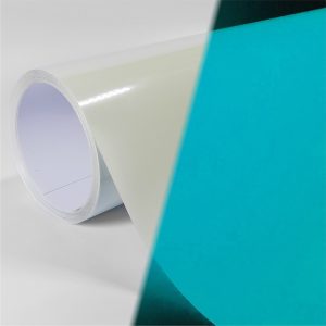 TEXTIL FOTOLUMINICENTE tTURQUESA 50X100