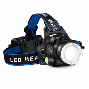 LINTERNA DE CABEZA USB RECARGABLE