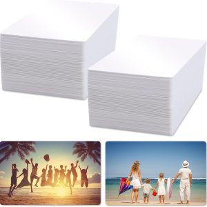 TARJETA CARNET PET SUBLIMABLE 85X54 MM 10 PIEZAS